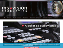 Tablet Screenshot of msvision.es